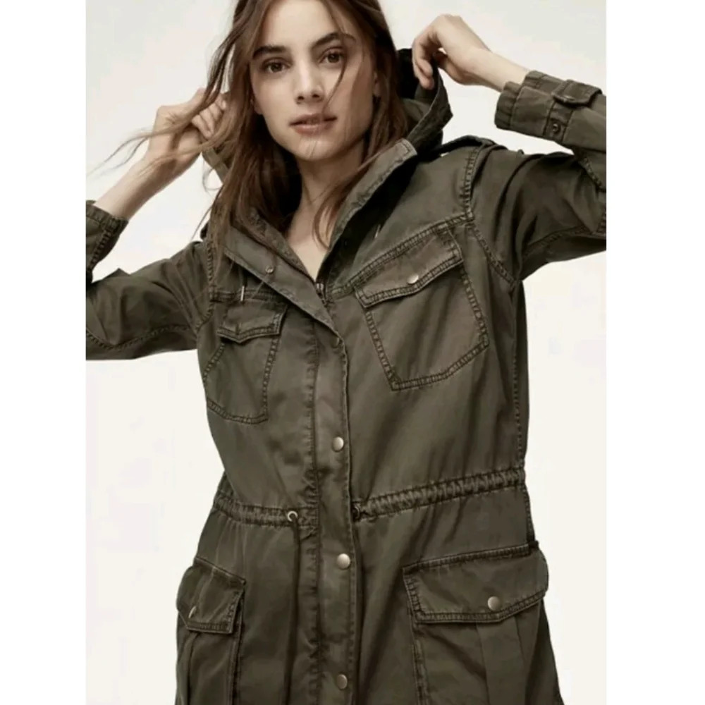 Talula Olive Green Utility Jacket - Picture 7 of 16